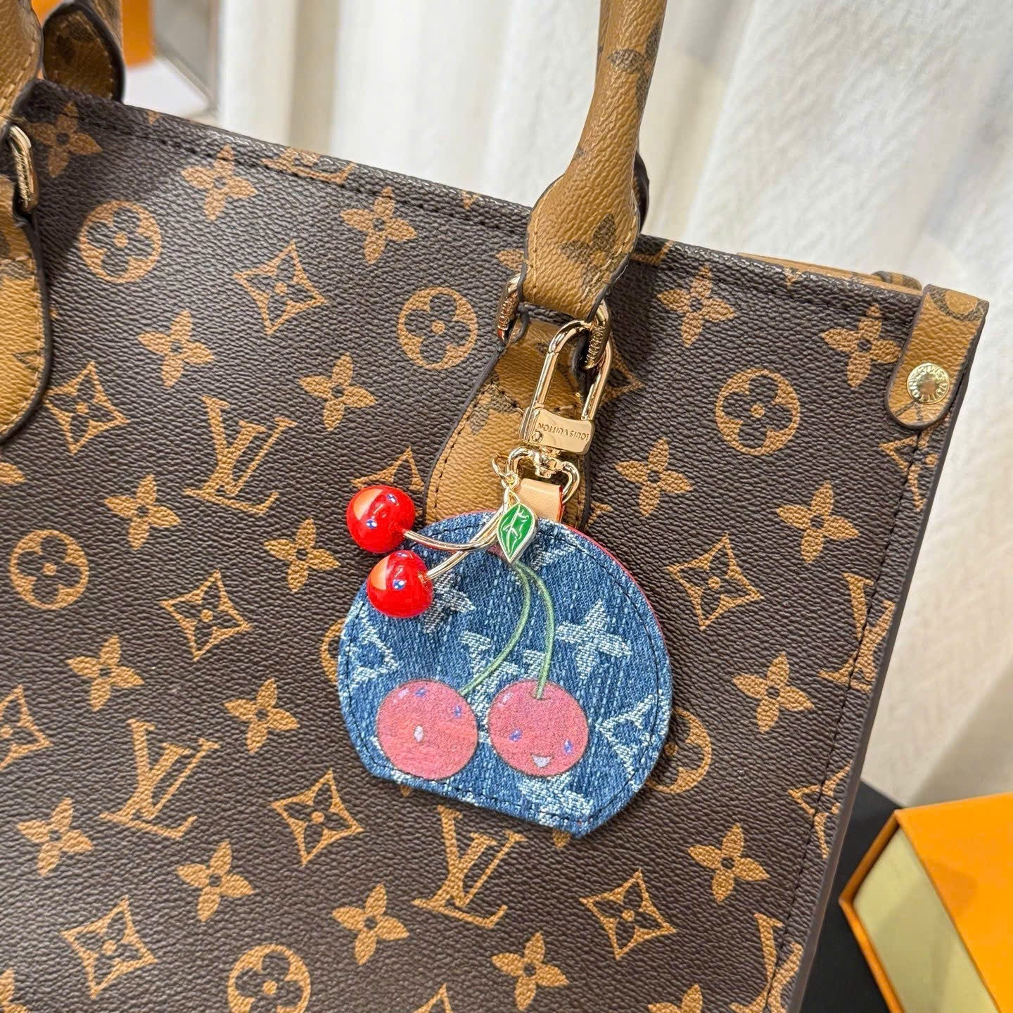Mini Mirror Bag Charm