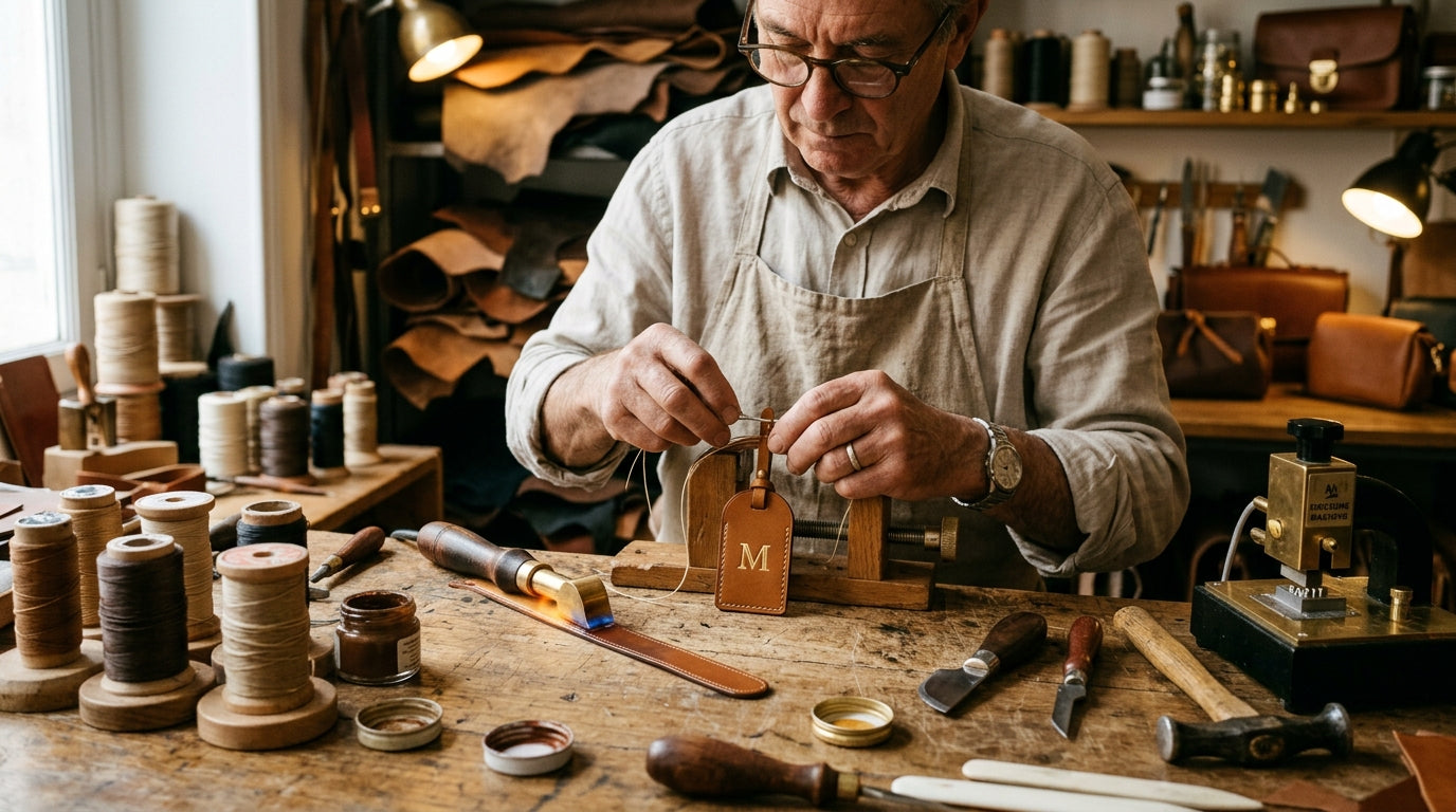 Eluxsic French Leathercraft Atelier Workbench