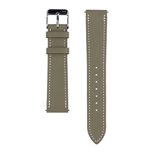 Smooth Nappa Calfskin Watch Strap-Sauge