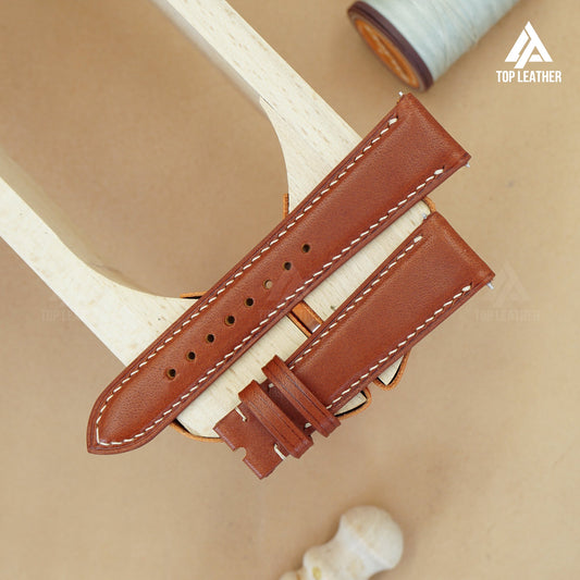 Vachetta Calfskin Leather Strap (Smartwatch Compatible) & Mechanical Watch