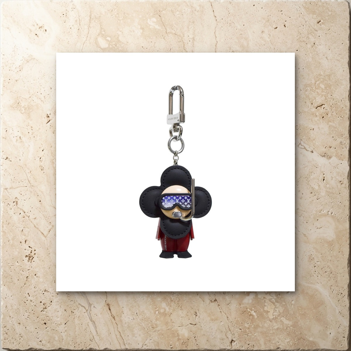 Vivienne Diver Bag Charm - Luxury Leather Bag Charm | Eluxsic