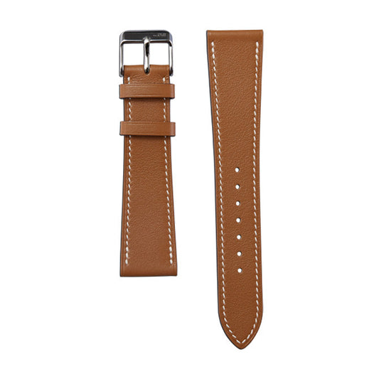 Smooth Nappa Calfskin Watch Strap-Elegant Gold