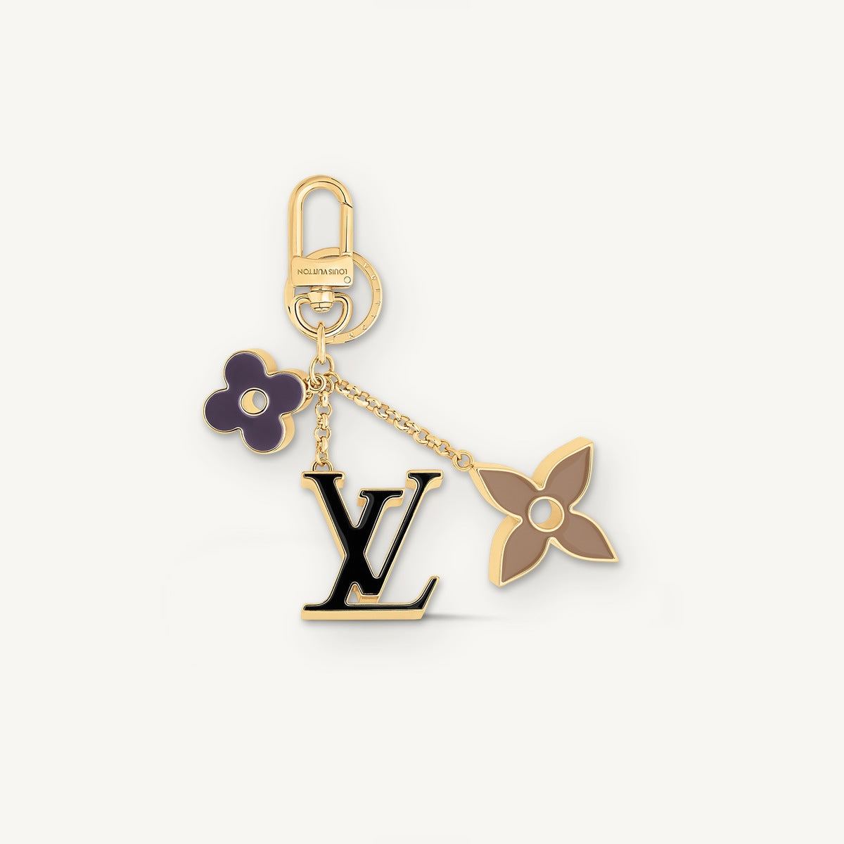 Fleur de Monogram Bag Charm - Hero Atelier Showcase | Eluxsic Luxury Charm