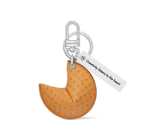 LV Fortune Cookie Bag Charm & Key Holder