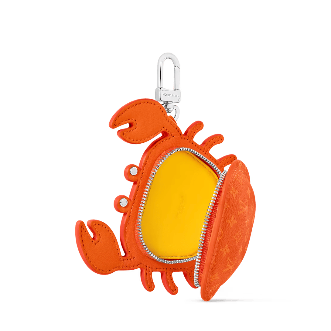 Crab Bag Charm