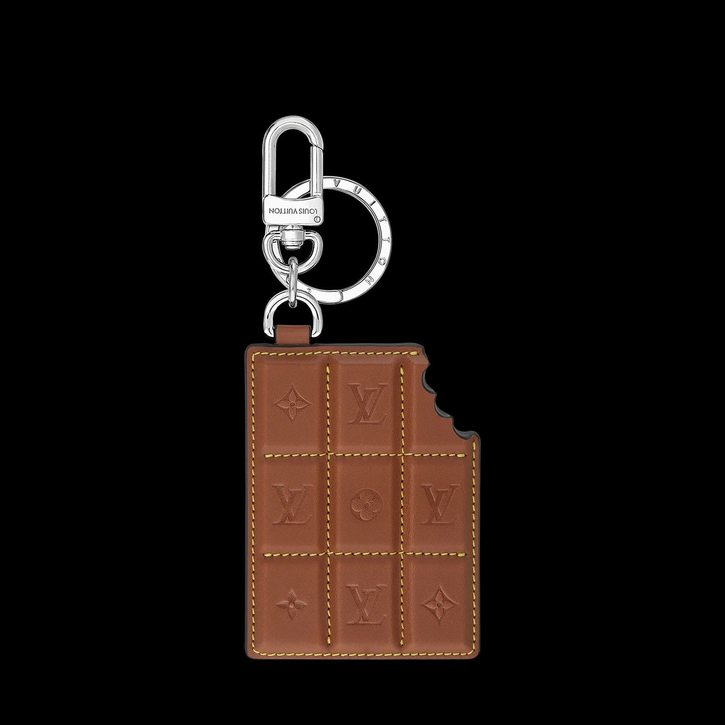 Chocolate Card Holder and Bag Charm