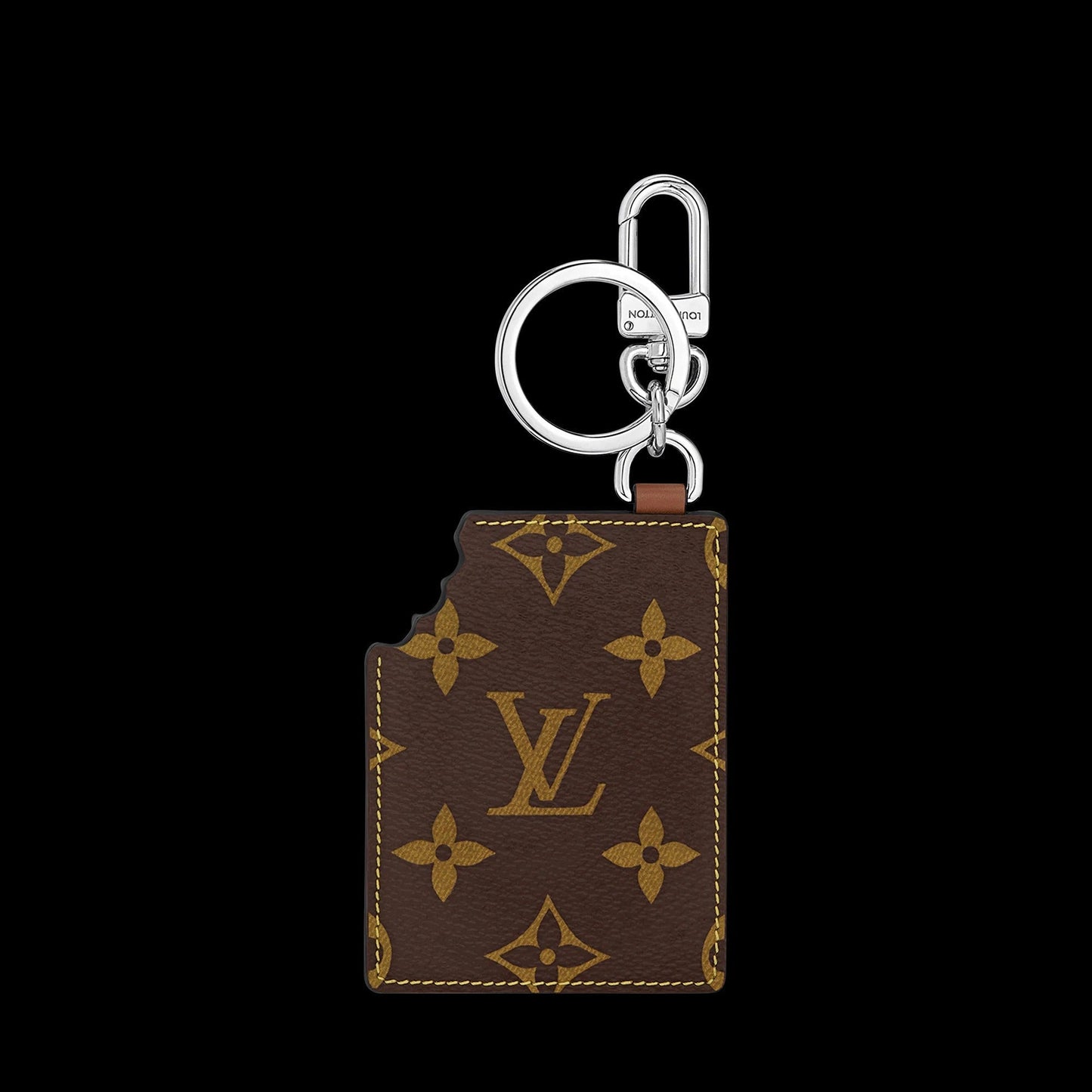 Chocolate Card Holder and Bag Charm