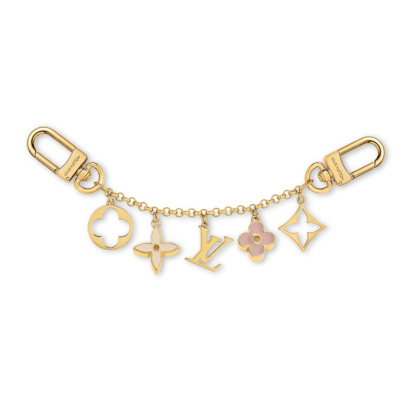 Fleur de Monogram Bag Charm