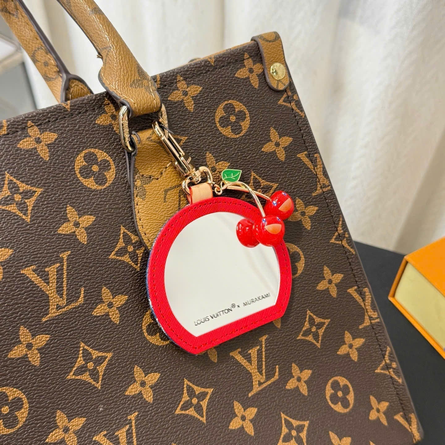 Mini Mirror Bag Charm