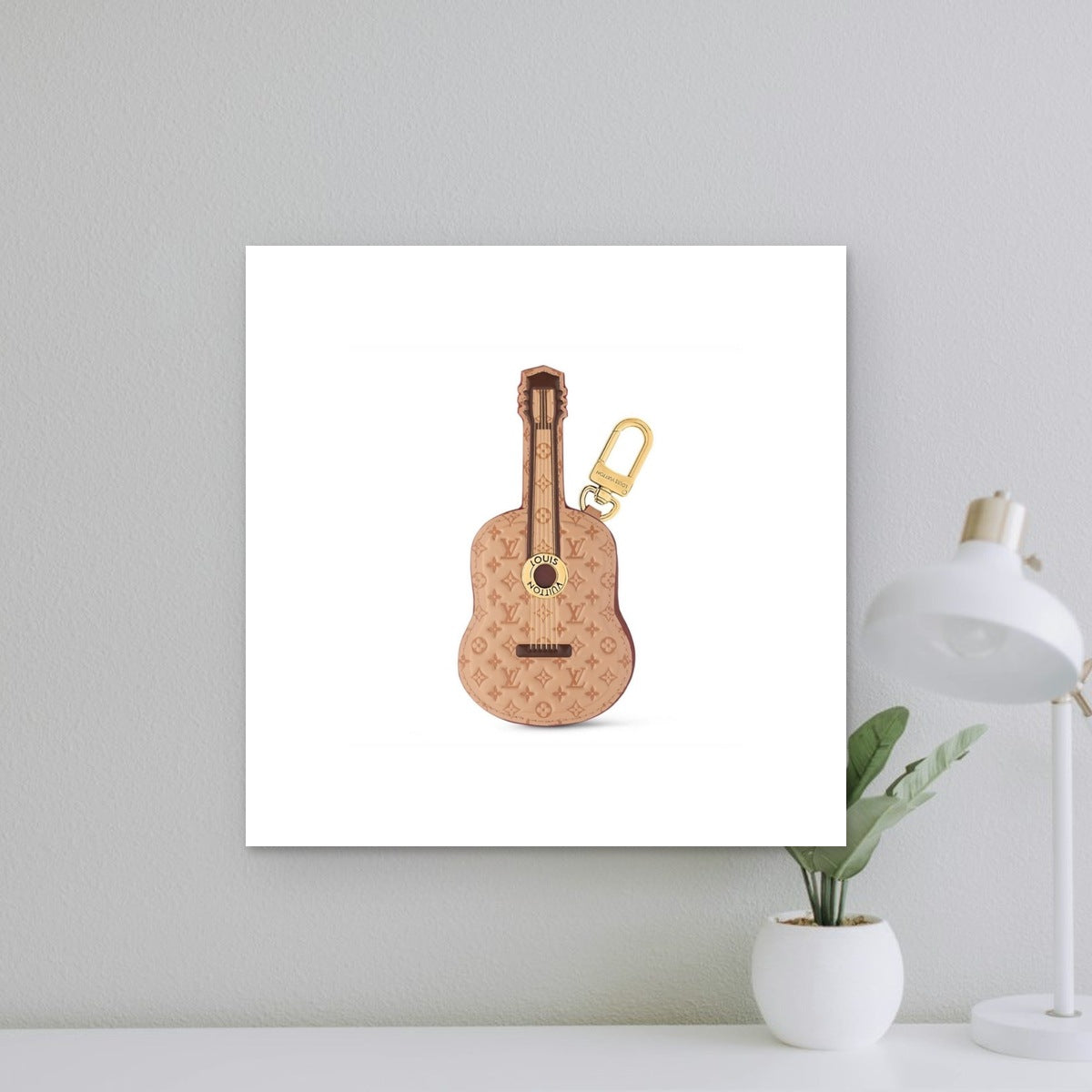 Guitar Pouch - Everyday Carry Flatlay | Eluxsic Luxury Charm