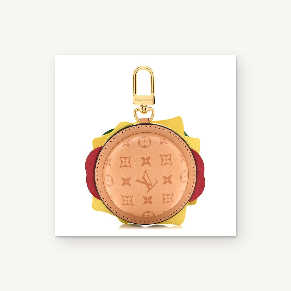 Hamburger Bag Charm - Hero Atelier Showcase | Eluxsic Luxury Charm