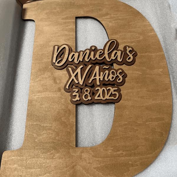 Wooden Name Sign, Custom Letter, Guest Book, Wedding Guest Book Alternative, Personalized Wedding Sign, Custom Name Sign, Guest Book Decor