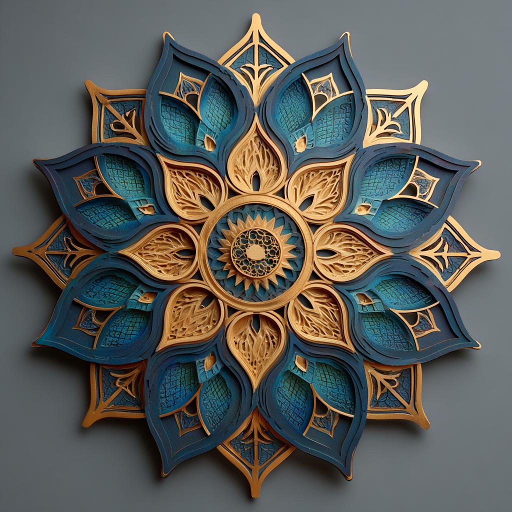 Mandala Metal Wall Art, Sacred Geometry Decor, Boho Meditation Room Sign, Yoga Studio Wall Decor, Spiritual Gift, 3 Designs for Zen Home