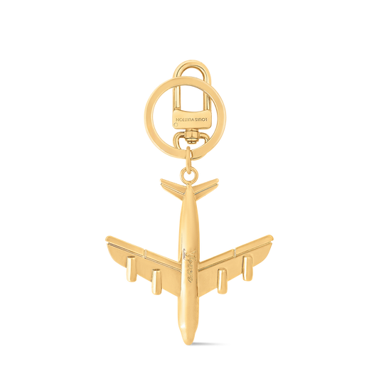 LV Plane Key Holder and Bag Charm