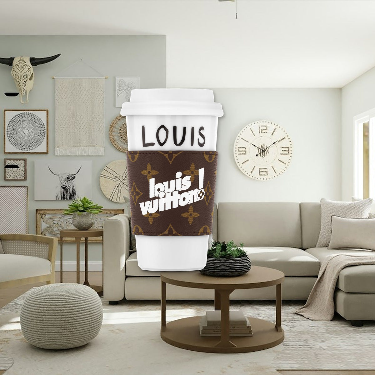 Lou Mug - Macro Craftsmanship & Hardware | Eluxsic Luxury Charm