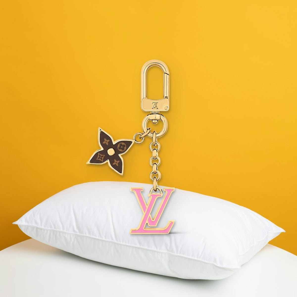 Iconic Key Holder - In-Hand Scale View | Eluxsic Luxury Charm