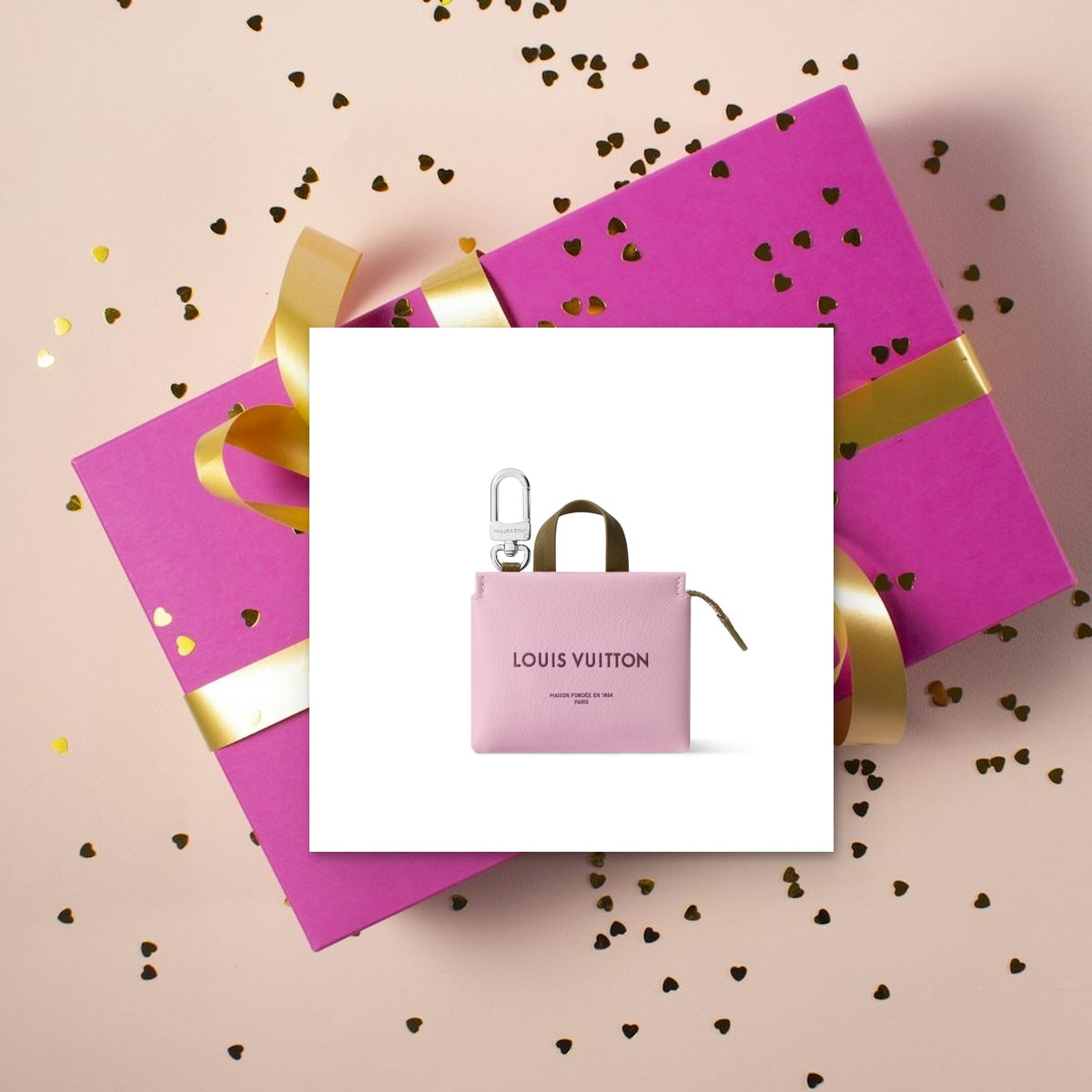 Mini Shopper Bag Charm - Luxury Unboxing & Packaging | Eluxsic Luxury Charm