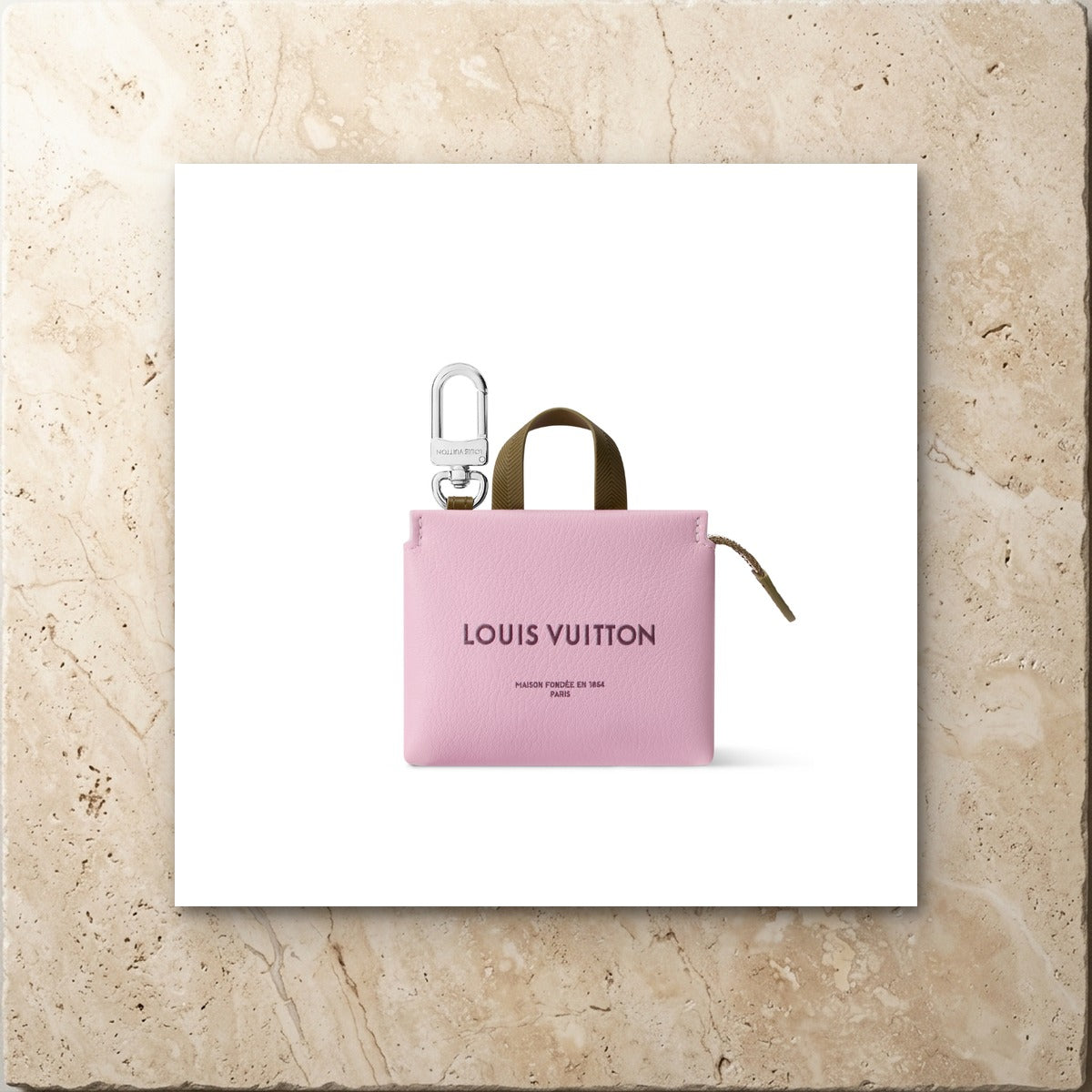 Mini Shopper Bag Charm - Luxury Leather Bag Charm | Eluxsic