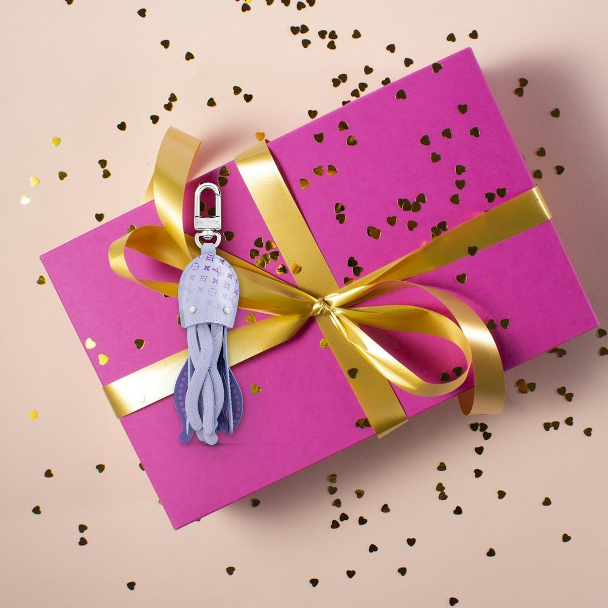 Octopus Bag Charm - Luxury Unboxing & Packaging | Eluxsic Luxury Charm