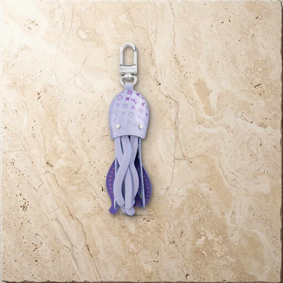 Octopus Bag Charm - Luxury Leather Bag Charm | Eluxsic