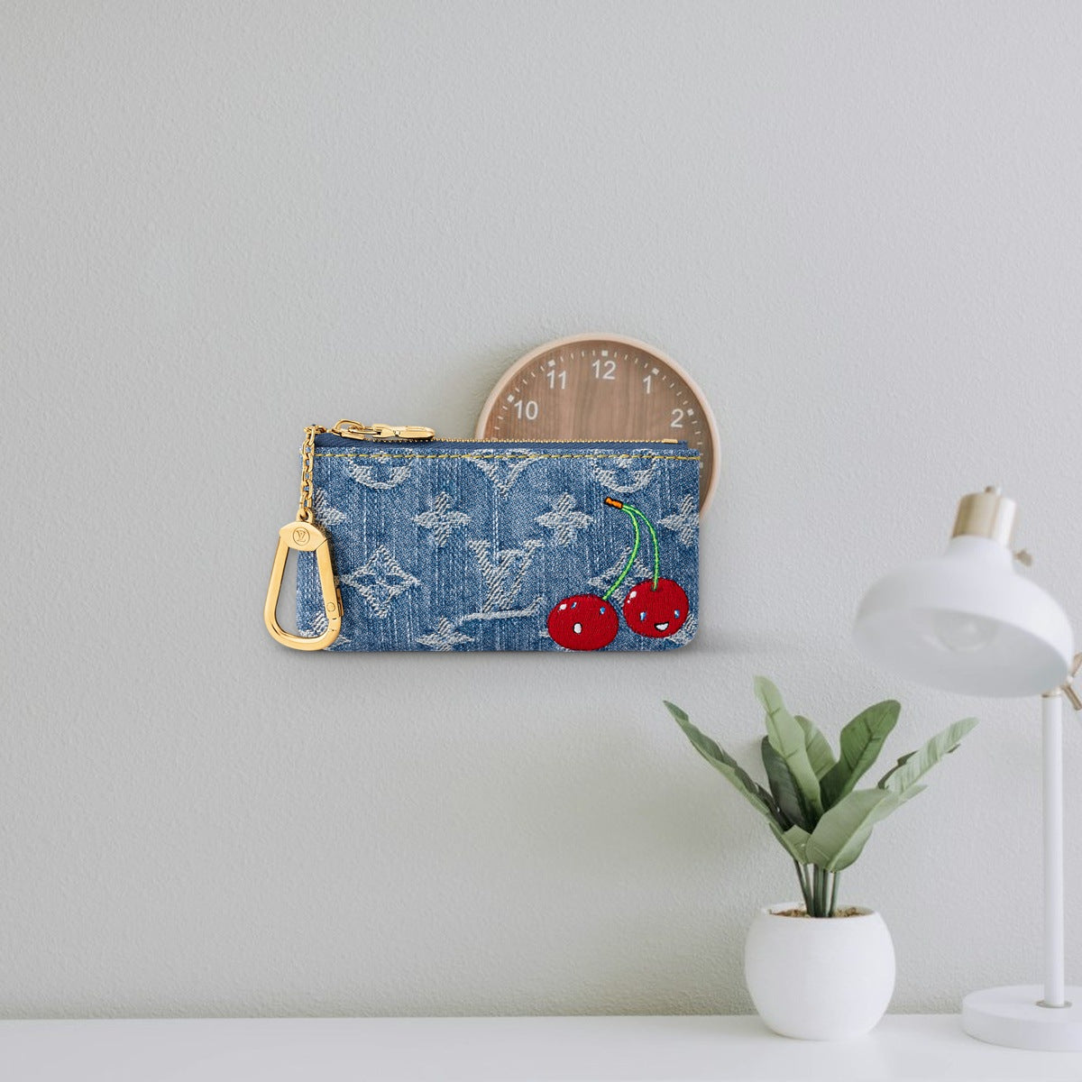 Key Pouch - Everyday Carry Flatlay | Eluxsic Luxury Charm