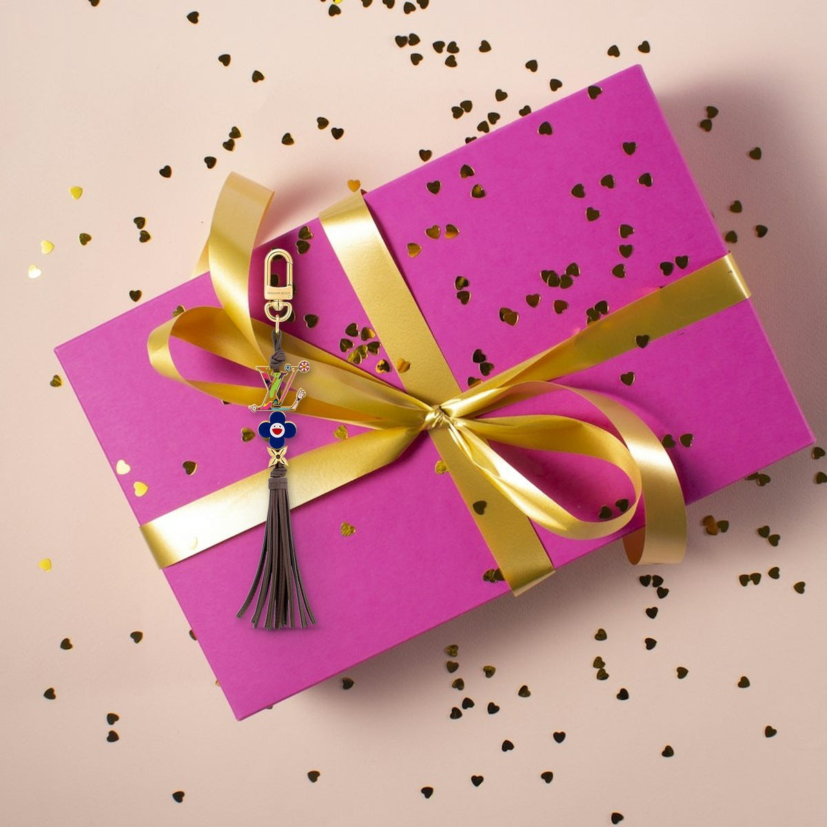 Bloom Superflat Key Holder - Luxury Unboxing & Packaging | Eluxsic Luxury Charm