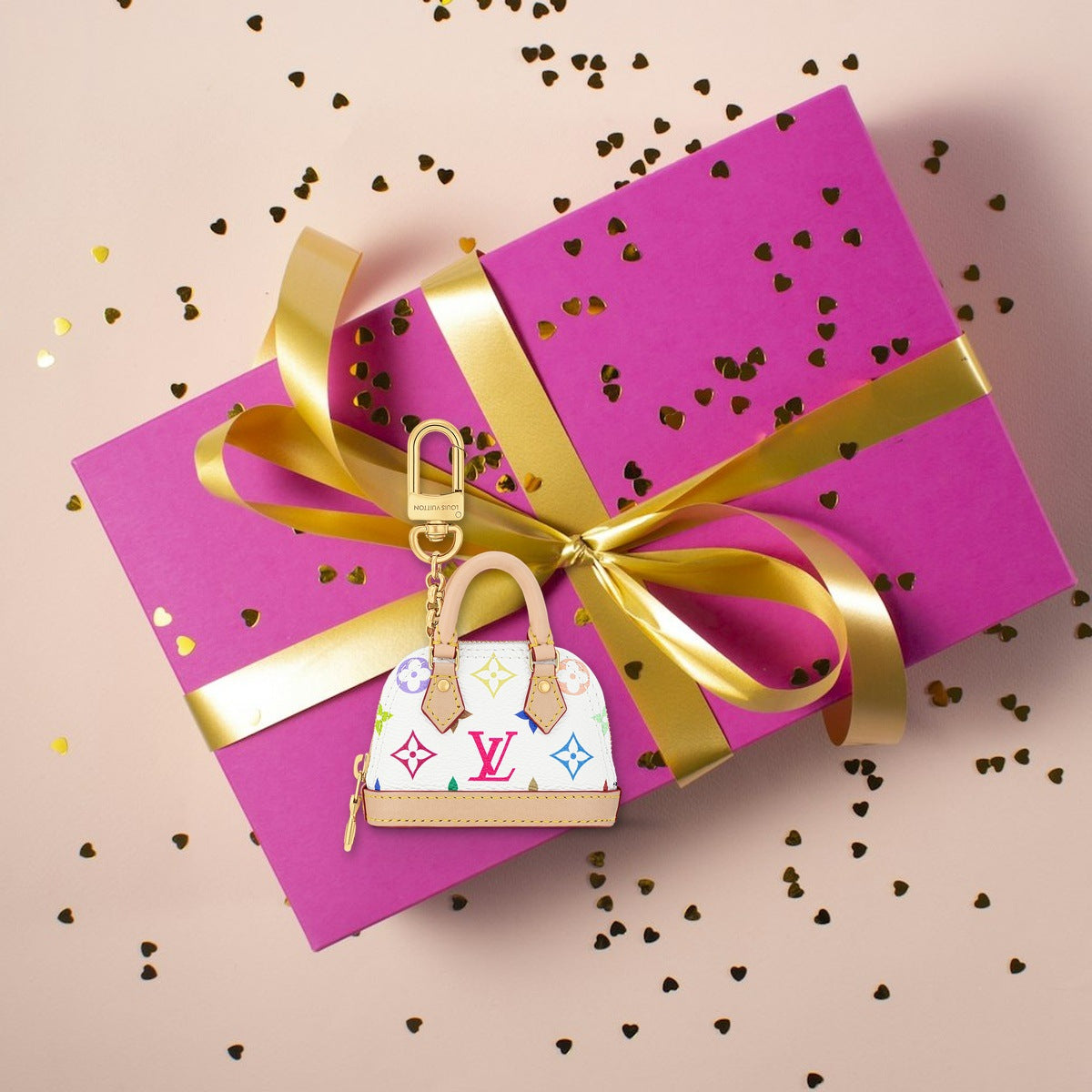 Micro Alma Bag Charm - Luxury Unboxing & Packaging | Eluxsic Luxury Charm