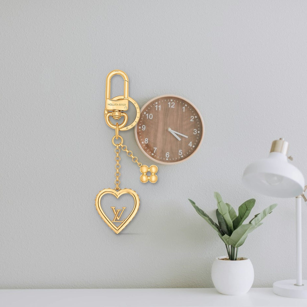 My Love Key Holders - Everyday Carry Flatlay | Eluxsic Luxury Charm