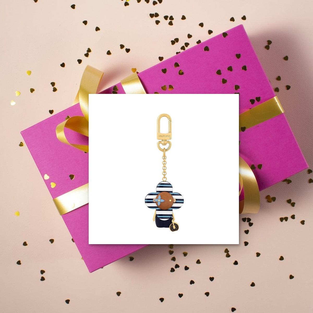 Nautical Vivienne Bag Charm - Luxury Unboxing & Packaging | Eluxsic Luxury Charm