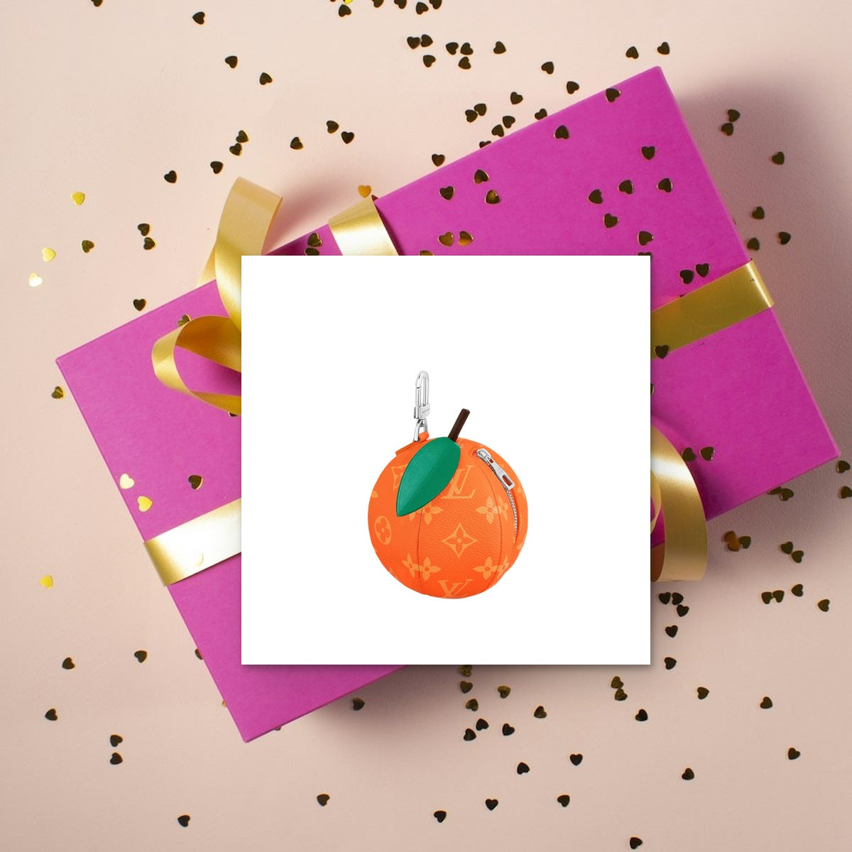 Orange Pouch - Luxury Unboxing & Packaging | Eluxsic Luxury Charm