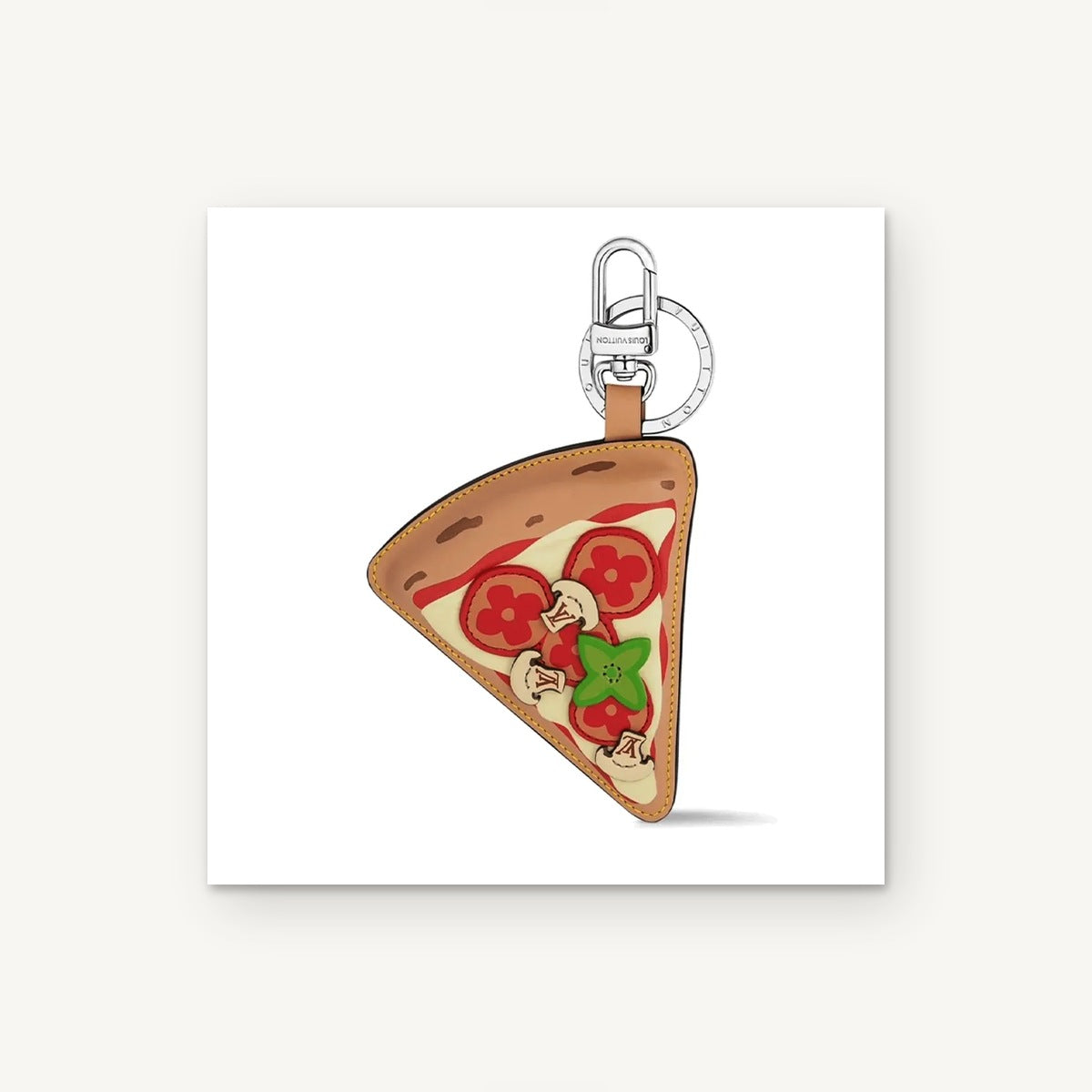 Pizza Bag Charm - Hero Atelier Showcase | Eluxsic Luxury Charm