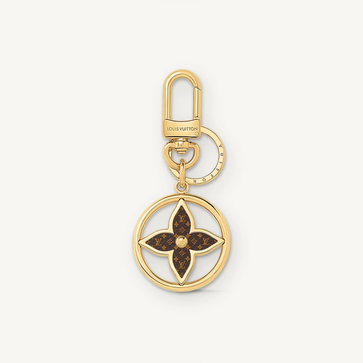 Puzzle Flower Monogram Keyring - Hero Atelier Showcase | Eluxsic Luxury Charm
