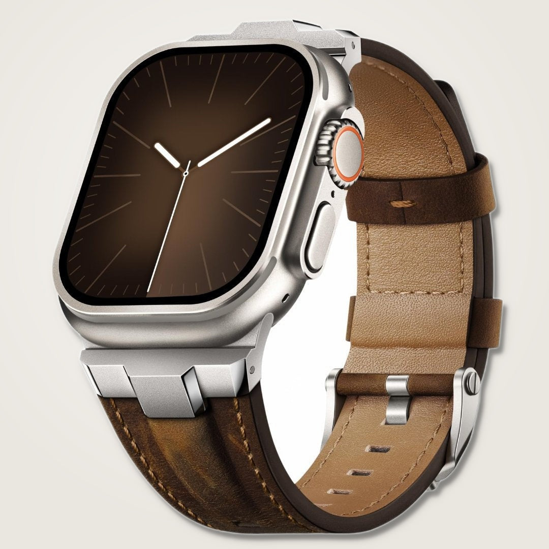 Adventure Leather Band (Smartwatch Compatible) L42 - Studio View