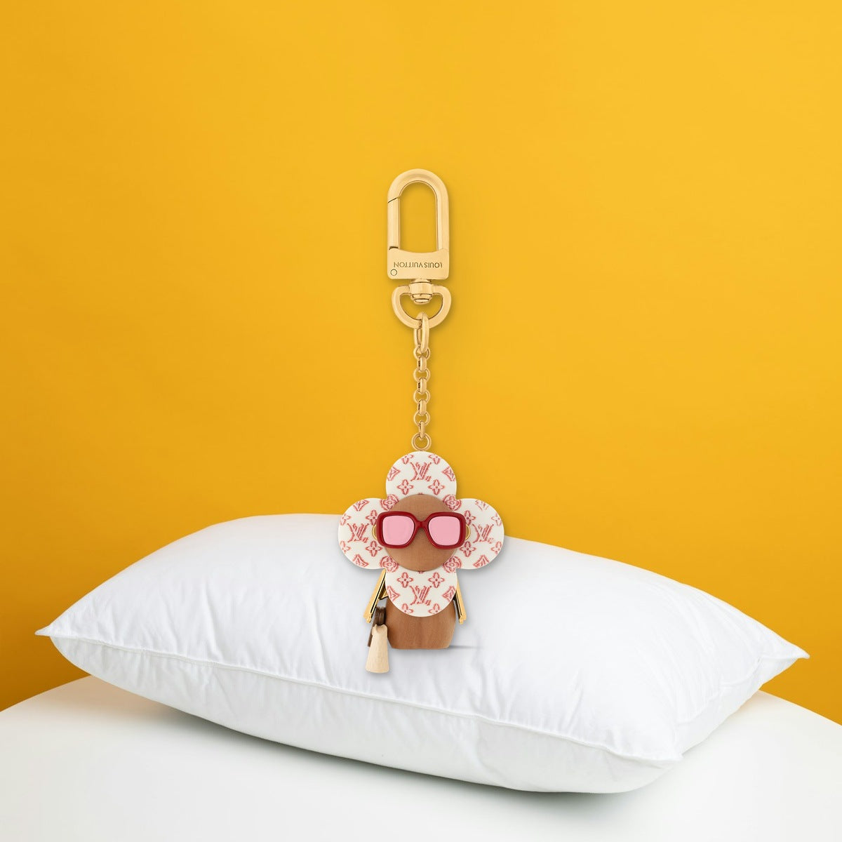 Summer Vivienne Bag Charm - In-Hand Scale View | Eluxsic Luxury Charm