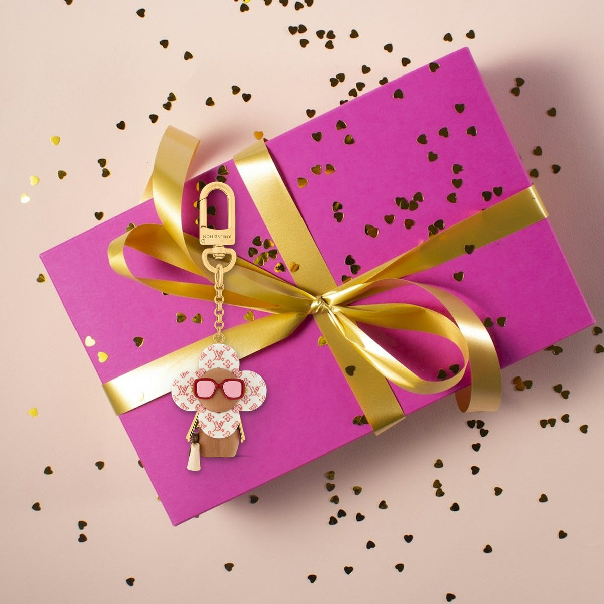 Summer Vivienne Bag Charm - Luxury Unboxing & Packaging | Eluxsic Luxury Charm