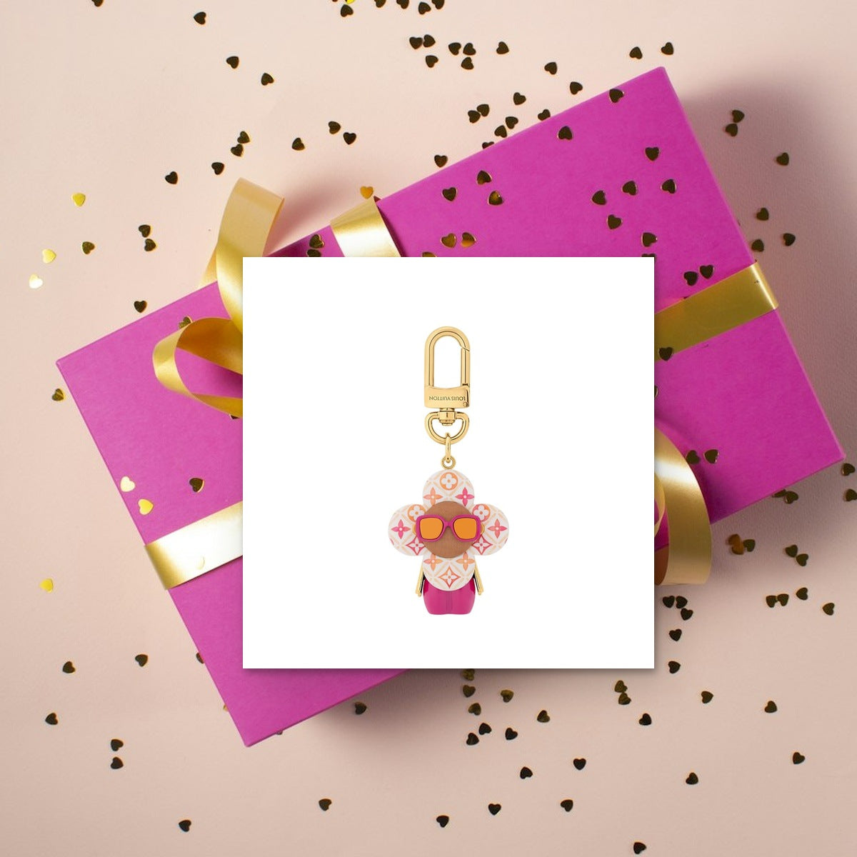 Vivience Heart Bag Charm - Luxury Unboxing & Packaging | Eluxsic Luxury Charm