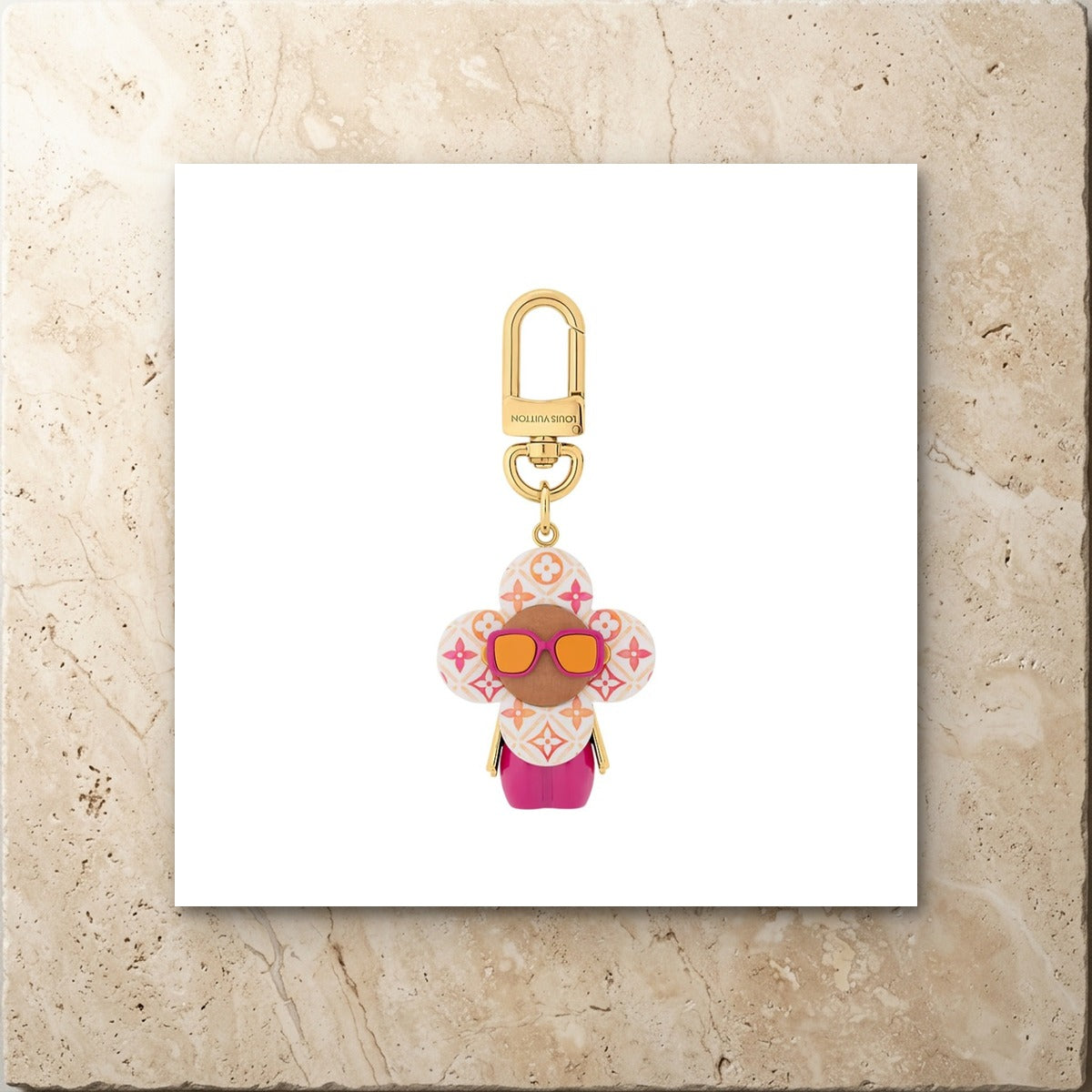 Vivience Heart Bag Charm - Luxury Leather Bag Charm | Eluxsic