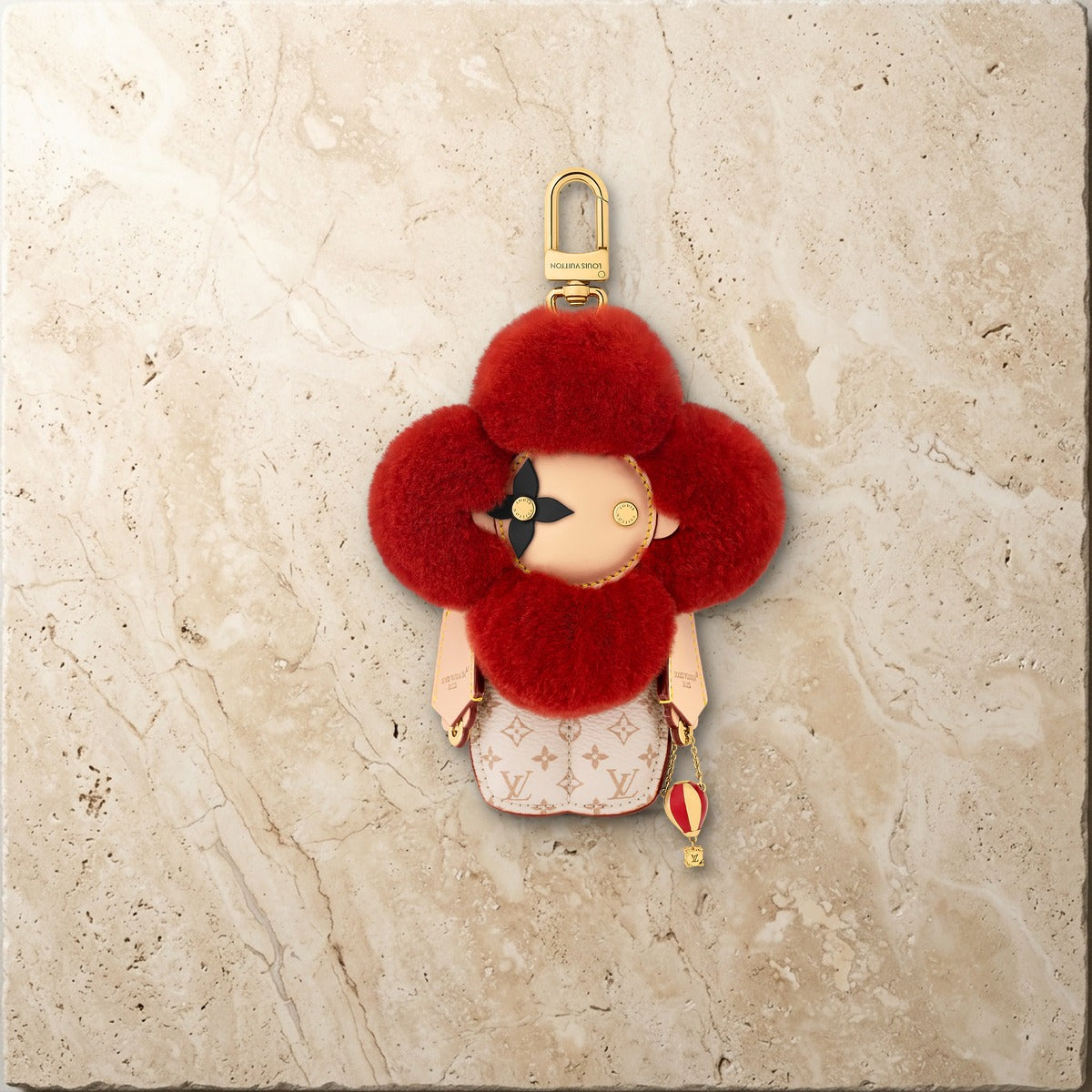 Vivienne Fashionista Bag Charm - Luxury Leather Bag Charm | Eluxsic