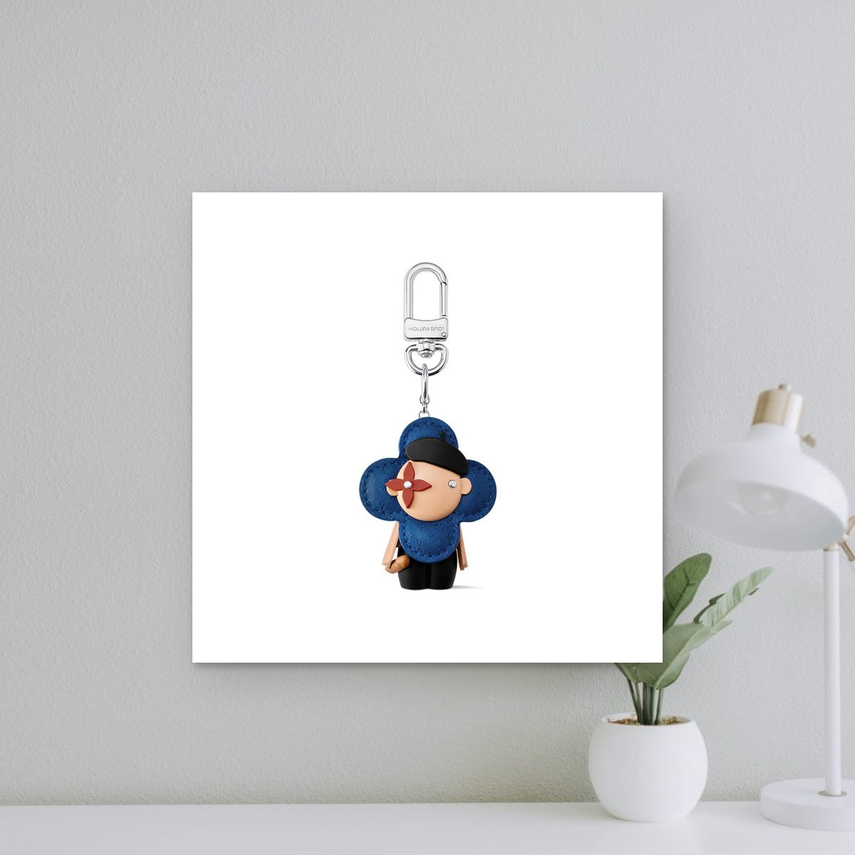 Vivienne In Paris Bag Charm - Everyday Carry Flatlay | Eluxsic Luxury Charm