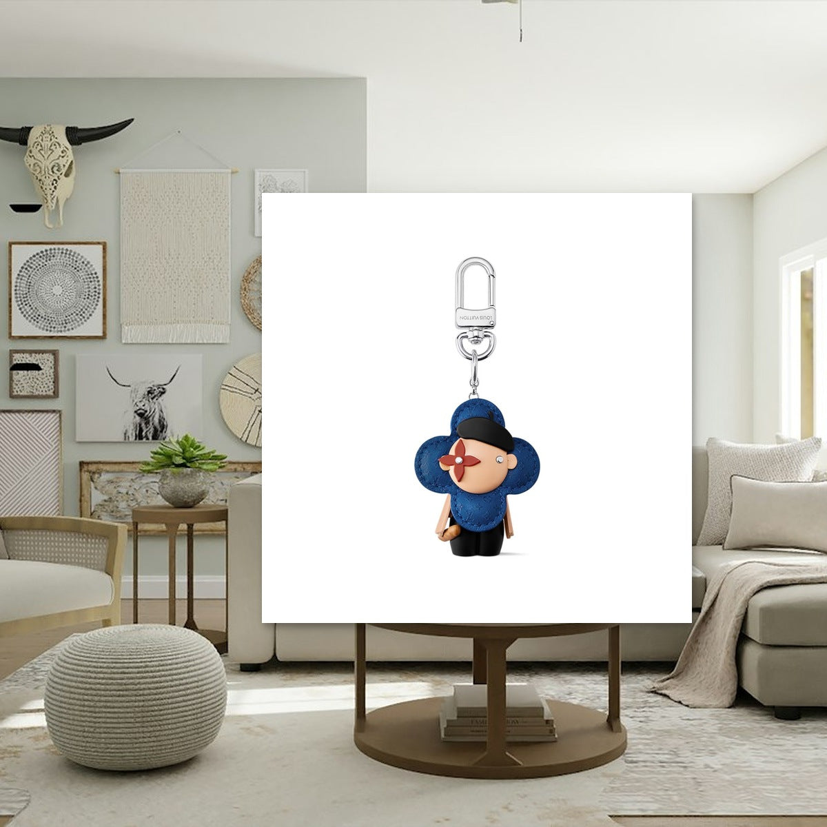 Vivienne In Paris Bag Charm - Macro Craftsmanship & Hardware | Eluxsic Luxury Charm
