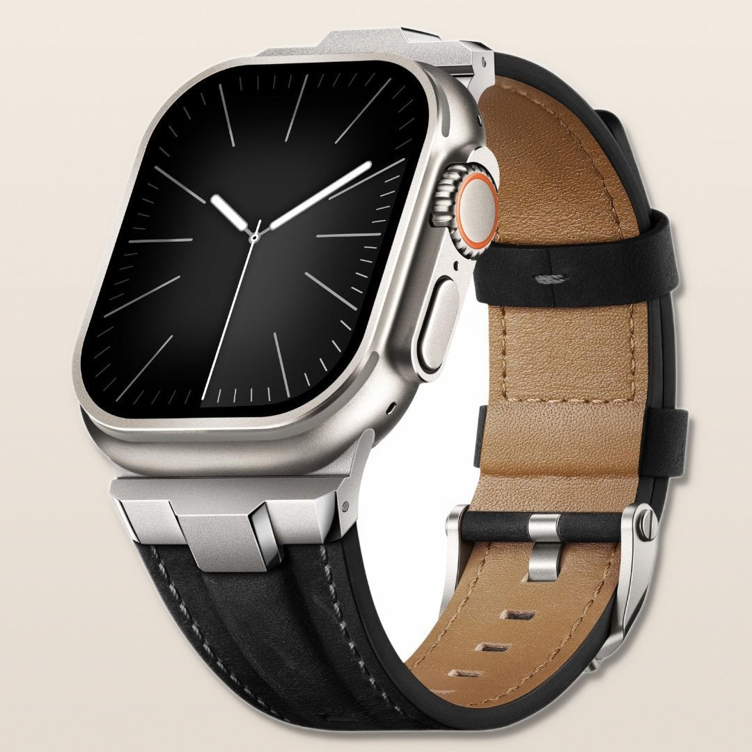 Adventure Leather Band (Smartwatch Compatible) L42 - Detail View