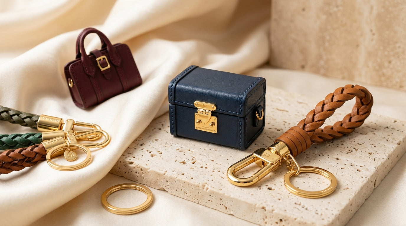 Eluxsic Miniature Leather Trunks & Dragonnes